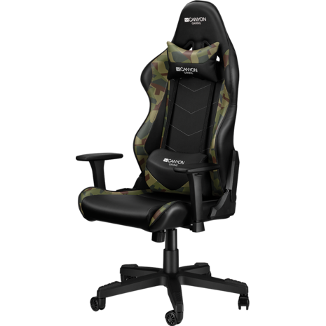 Πολυθρόνα γραφείου διευθυντή Gaming Canyon Argama GС-4AO Gaming Chair - CND-SGCH4AO (Μαύρο)